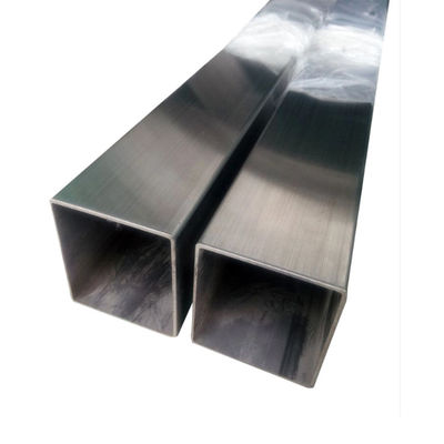 304 316 201 2B Stainless Steel Square Pipe And Tubes ERW Dilas 1mm-150mm