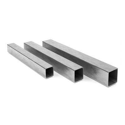 A554 ASTM 304 Tabung Persegi Stainless Steel BA 2B Tabung Persegi Panjang Stainless Steel
