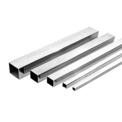 A554 ASTM 304 Tabung Persegi Stainless Steel BA 2B Tabung Persegi Panjang Stainless Steel