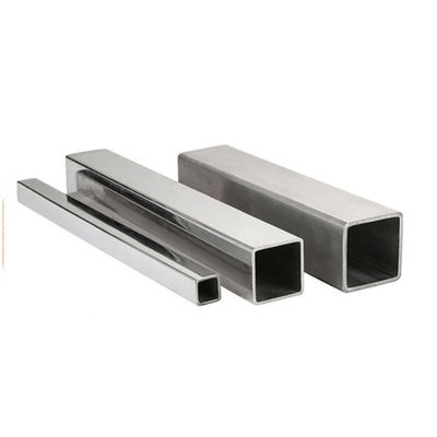 201 304 316 Pipa Kotak Stainless Steel 430 Bagian Berongga