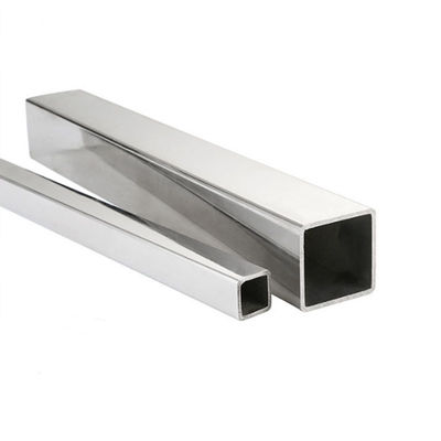 TP304 TP304L Pipa Persegi Panjang Stainless Steel TP321 TP316L