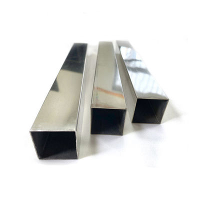 Pipa Persegi Panjang Stainless Steel AISI ASTM Dilas Persegi 1mm-150mm