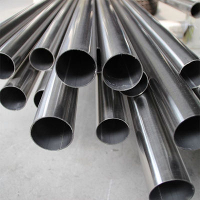 Pipa Bulat Stainless Steel Dilas Permukaan Polandia Terang 201 202 304 304L 316 100mm-6000m
