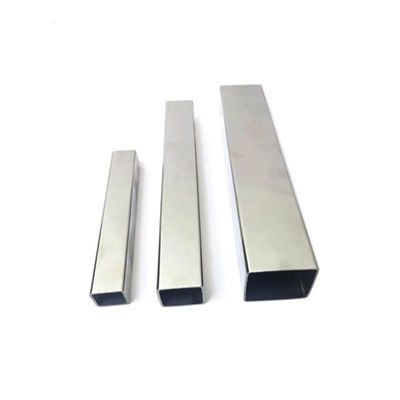 ASTM Hl Finish Stainless Steel Square Tube Pipe Profile 201 202 316 Cermin Cerah