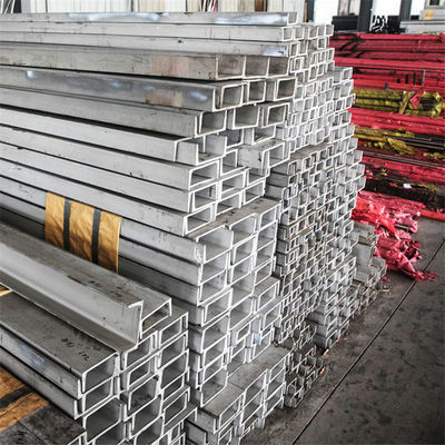 316 1.4401 1.4436 Stainless Steel Channel C U Profile Bar Beam Hot Rolled Pickling